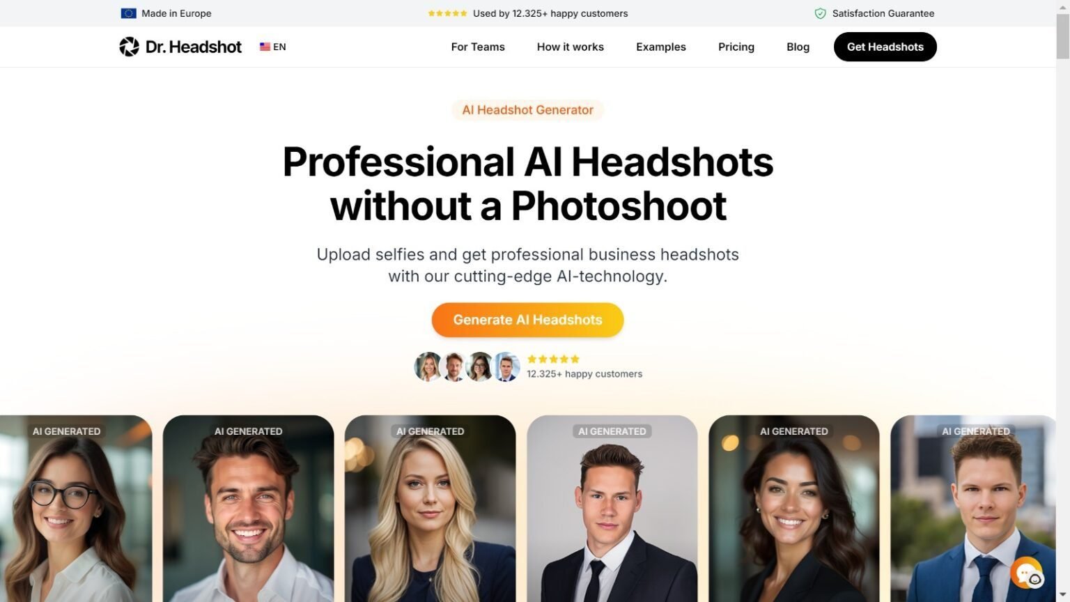 DrHeadshot Review: Professional AI Headshot Generator - PaularoAI